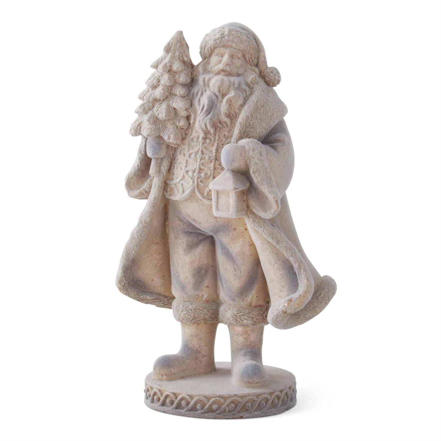 Flocked Santa